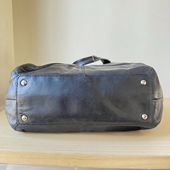 Coach Soho Pleated Black Leather Satchel | Classic & Chic 🖤✨ - Picture 6 of 11